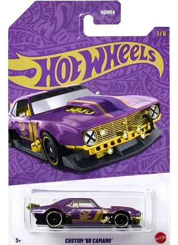 Hot Wheels Miniatura Aniversário 57 Anos Hdh54 Mattel Cor Custom 68 Camaro