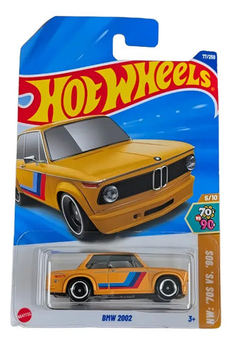 Hot Wheels Bmw 2002 77/250 Hw '70s Vs. '80s - Hyyx21 Amarelo