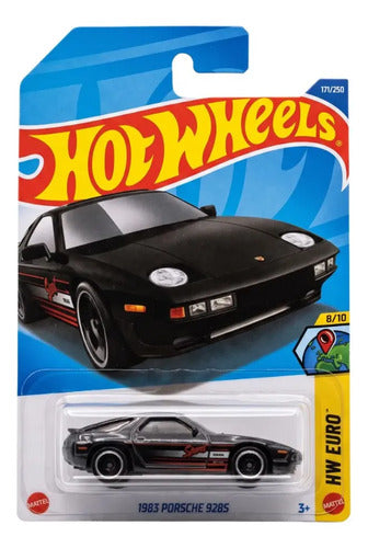 Carrinho Hotwheels Mattel 1:64 Colecionável Vários Modelos Preto