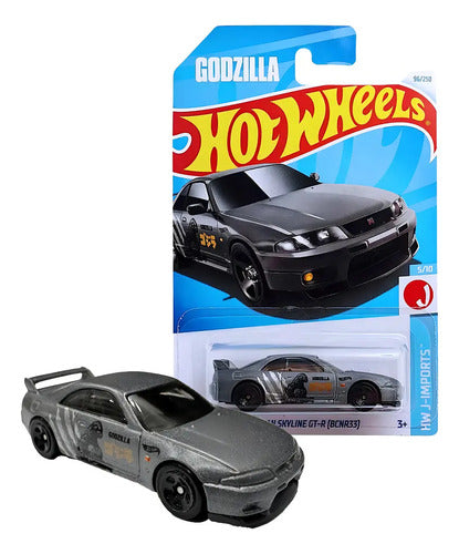 Hot Wheels 2021 Nissan Skyline Gt-r Bncr33 Godzilla Cor Cinza-escuro