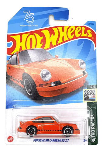 Hot Wheels Porsche 911 Carrera Rs 2.7 Laranja