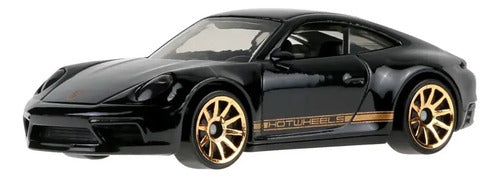 Carrinho Hot Wheels Porsche 911 Carrera T 2026 Preta Preto