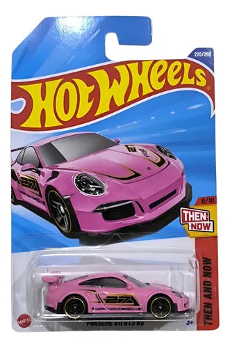 Hot Wheels 2019 Porsche 911 Gt3 Factory Fresh 1/64 Cor Rosa