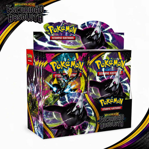 Box Display Pokémon Me05 Escuridão Absoluta Português