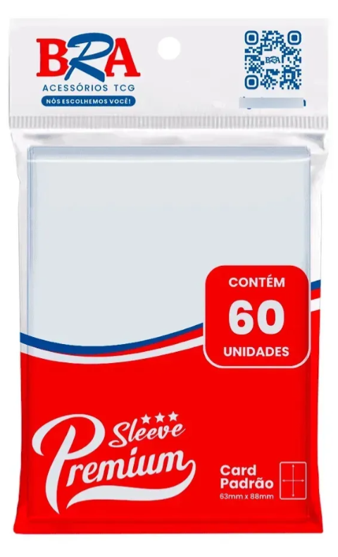 60 Sleeve Premium Bra Para Cards Melhor Do Transparente