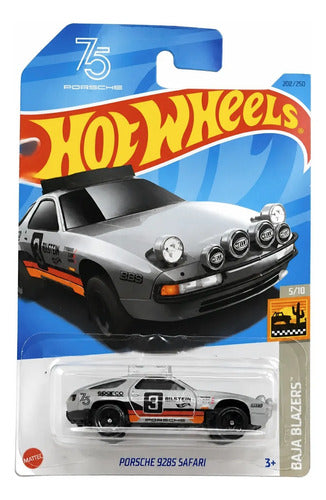 Hot Wheels Carrinho Miniatura Porsche 928s Safari - Hkg46 Cinza