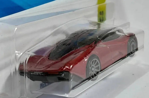 Carrinho Hot Wheels Mclaren Speedtail Jbb28 Mattel Vermelho