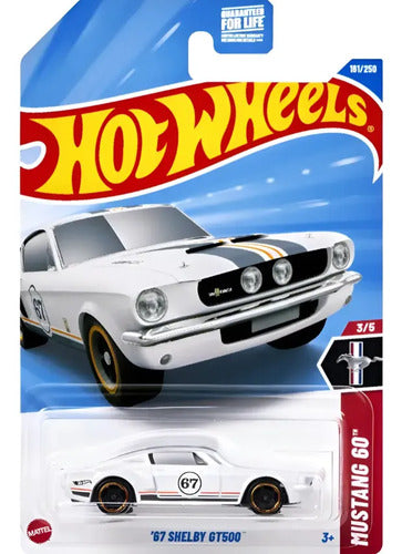 Hot Wheels - '67 Shelby Gt500 - Hyy93 Branco
