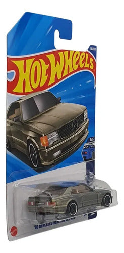 Hot Wheels 89 Mercedes Benz 560 Sec Amg Verde Jbb11 Verde-musgo