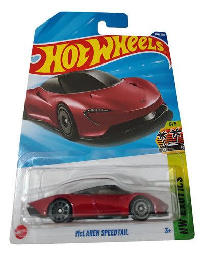 Hot Wheels Mclaren Speedtail Colecionável 1:64