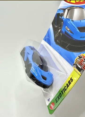 Hot Wheels Mclaren W1 Azul 2026c Exoticars Miniatura Azul