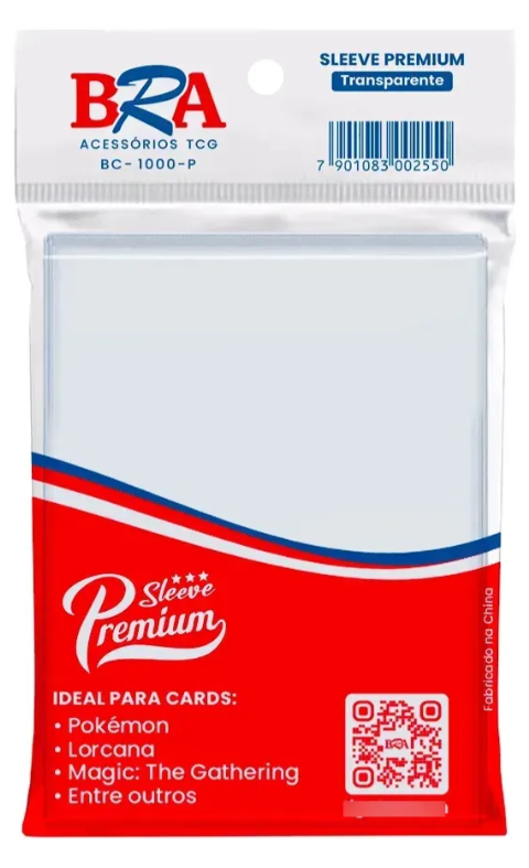 60 Sleeve Premium Bra Para Cards Melhor Do Transparente