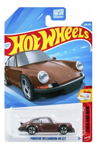 Hot Wheels - Porsche 911 Carrera Rs 2.7 - Jjk43 Marrom-escuro