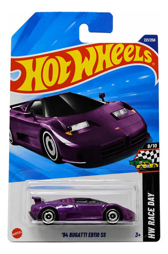 Hot Wheels - '94 Bugatti Eb110 Ss - Jbb36 Lilás