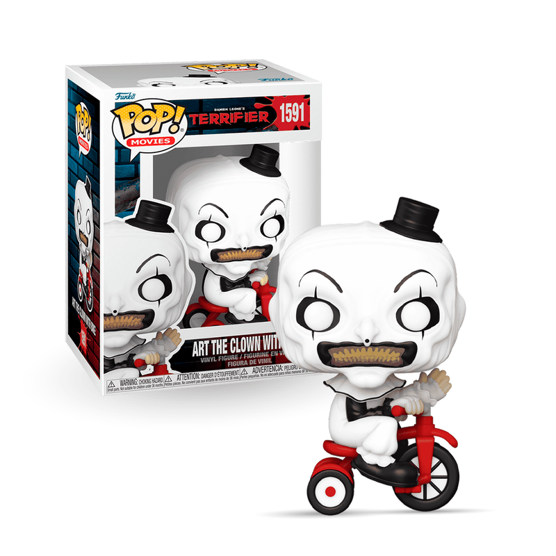 Funko Pop Terrifier – Art the Clown with Bike 1591